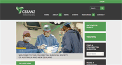 Desktop Screenshot of cssanz.org